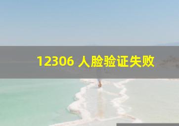 12306 人脸验证失败